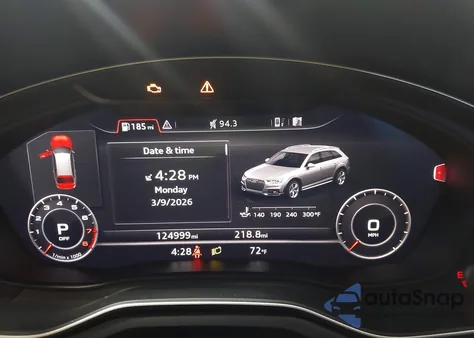 2017 Audi A4 Allroad 2.0T Premium из США, поврежденный, VIN WA18NAF46HA098083